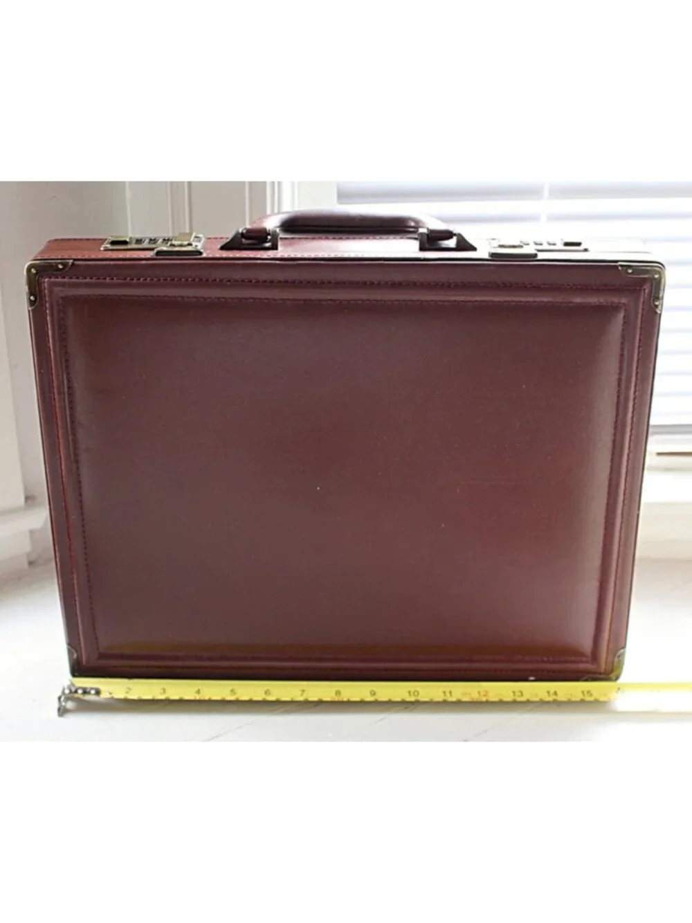Vintage 1980s Amiet Combination Lock Briefcase in Unused Condition!